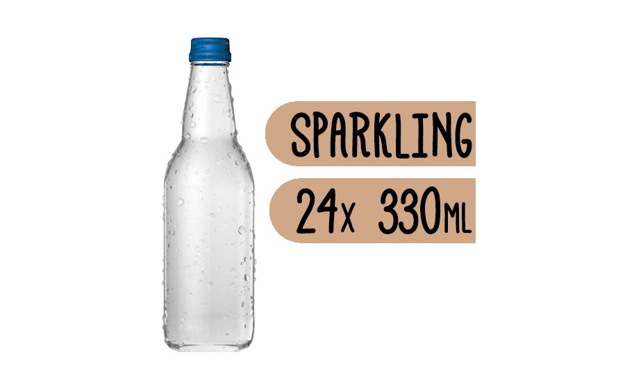 Spring Sparkling Water Glass (24 x 330ml)