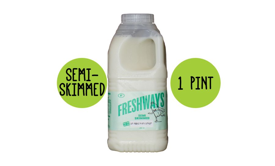 Semi Skimmed Milk 1 Pint