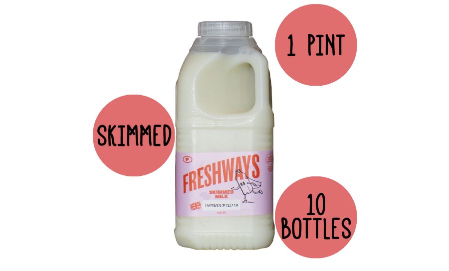 Skimmed Milk 10 X 1 Pint