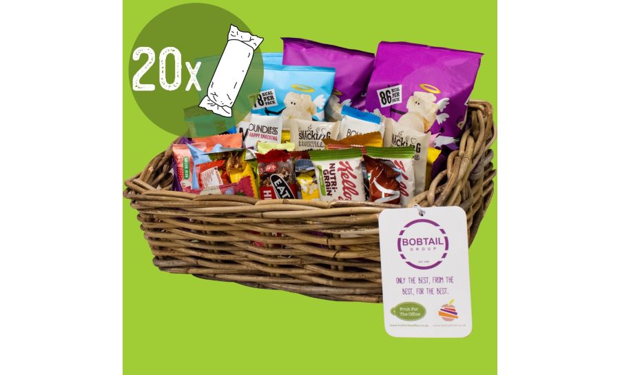 Healthy Office Snack Basket - 20 Snacks