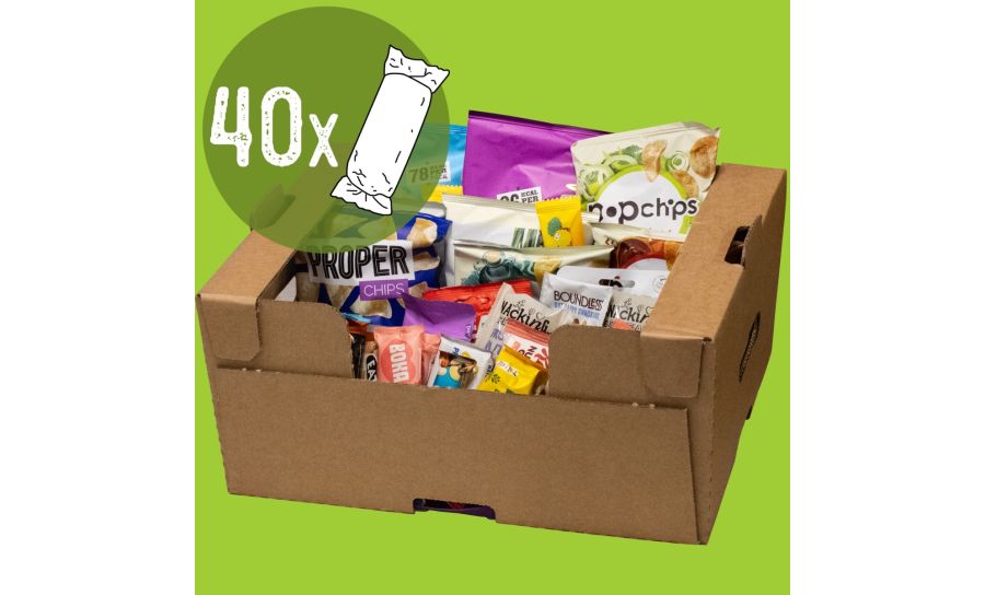 Healthy Office Snack Box - 40 Snacks