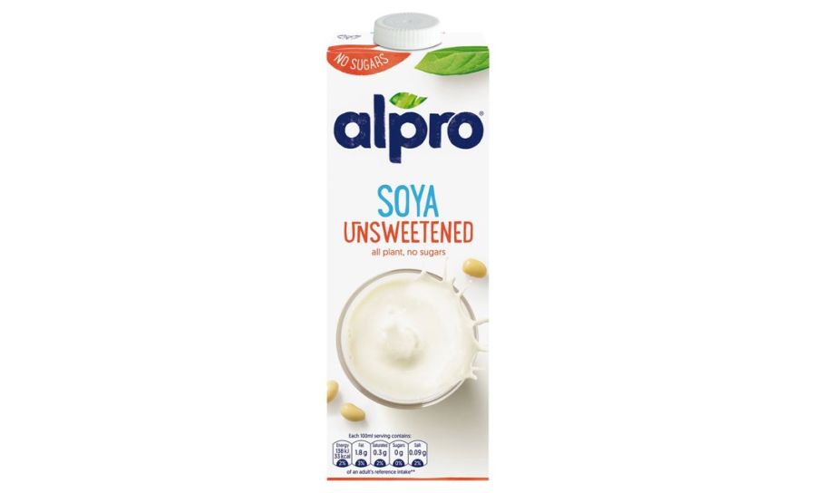 Alpro Soya Unsweetened Milk 1 Litre Carton