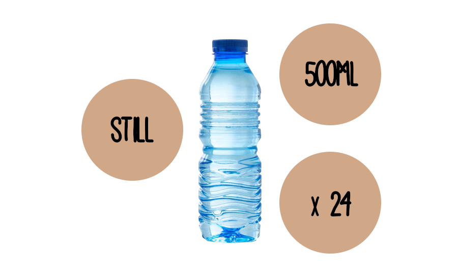 Princes Gate Still Spring Water Plastic Bottle 500ml x 24
