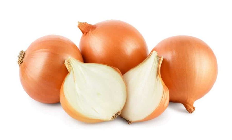 Fresh White Onions Vegetables
