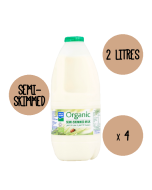 Organic Semi Skimmed Milk 4 X 2 Litre