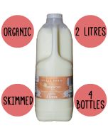 Organic Skimmed Milk 4 X 2 Litre