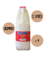 Skimmed Milk 4 X 2 Litre 