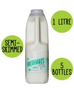 Semi Skimmed Milk 5 x 1 Litre 