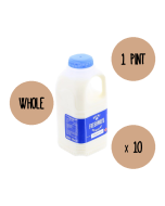 Whole Milk 10 x 1 Pint