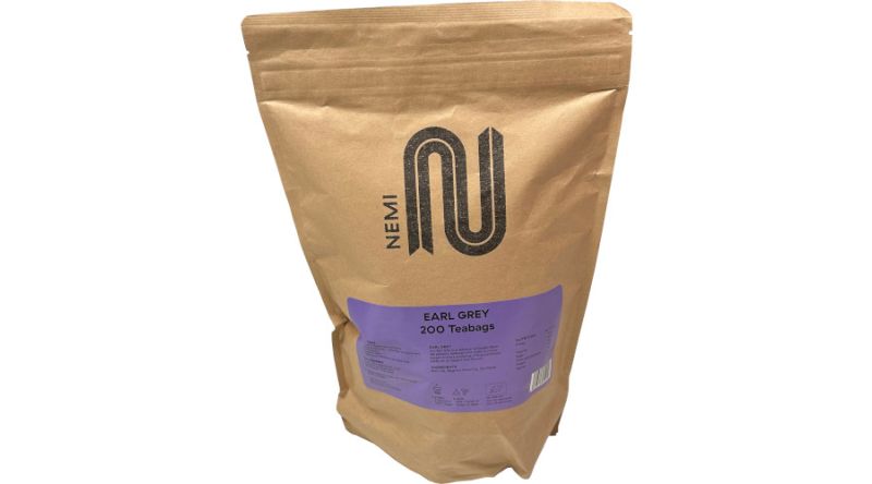 Organic Earl Grey Nemi Tea Bulk Pack 200 Bags