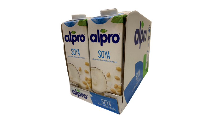Alpro Soya milk case of 8 x 1lt
