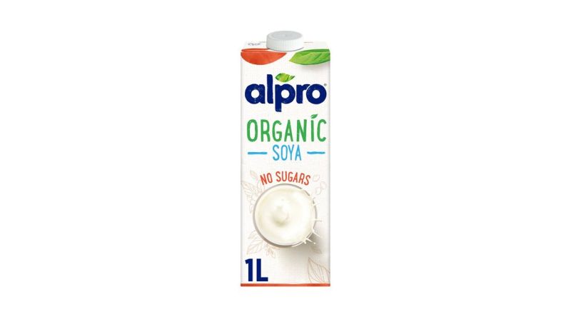 Alpro Organic Unsweetened Soya Milk 1L