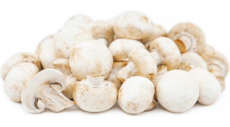 Fresh White Button Mushrooms 