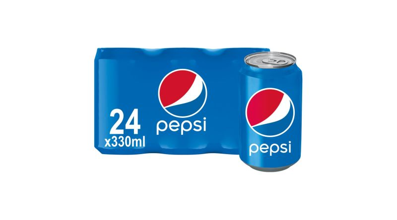Pepsi Cola Can Regular 24 X 330Ml