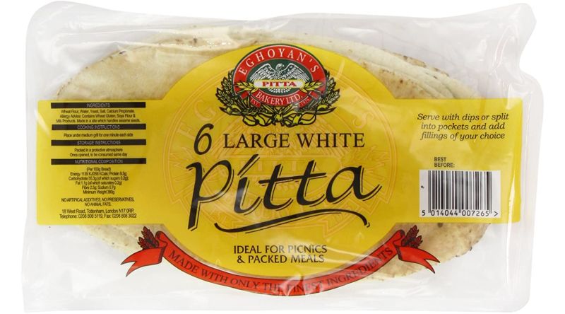 White Pitta Bread
