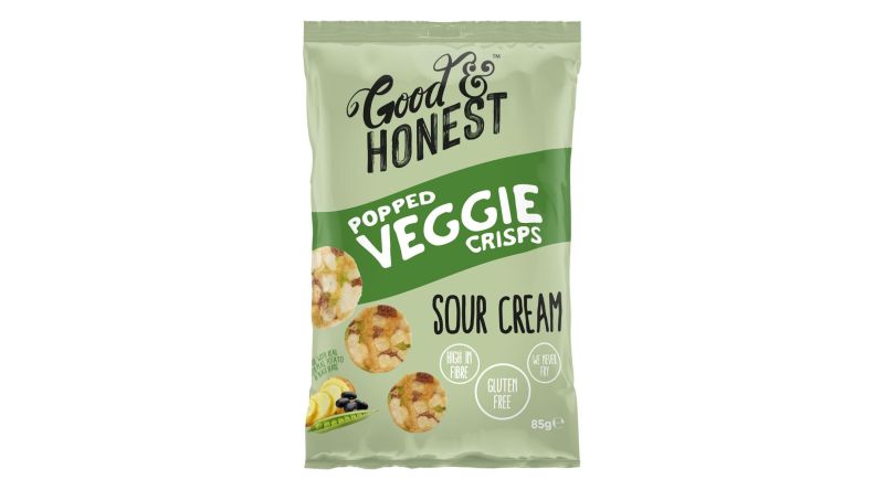 Good & Honest - GF Popped Veggie 'Sour Cream' 85g