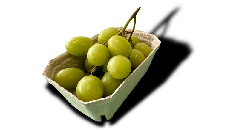 Fresh Recyclable PKT Green Seedless Fruit